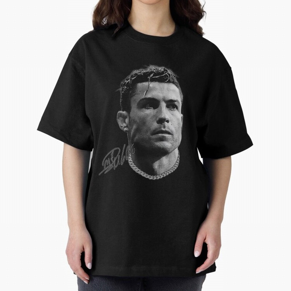 Cristiano Ronaldo Vintage Tshirt Oversized T-Shirt Discover Match Day Hype around FIFA World Cup 2026 USA Canada Mexico, CR7 and Messi, Argentina and Brazil, Retro Football Energy, Iconic Rivalries, Trophy Chase Drama and Stadium Atmosphere; Ideal