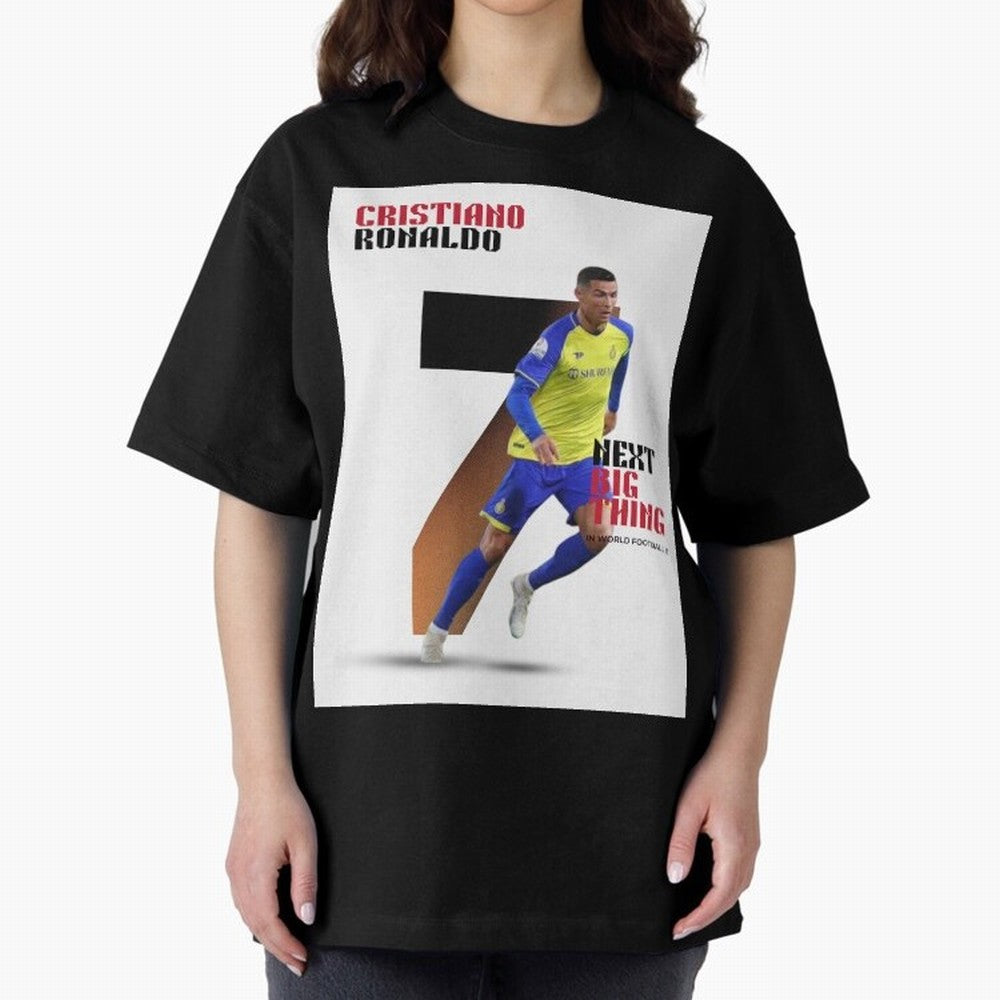 Cristiano Ronaldo (CR7) Oversized T-Shirt Remember FIFA World Cup 2026 Group Stage for Fans of CR7 and Messi and Brazil, Bringing Stadium Memories, Football Loyalty, International Chants and Championship Tradition; Perfect for Fans, Collectors,