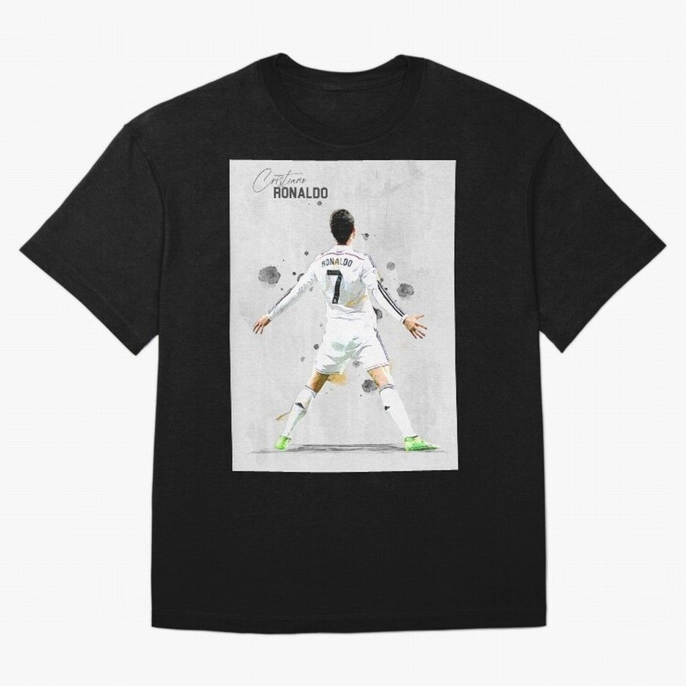 RM Legend Player Ronaldo Oversized T-Shirt Follow the Road to FIFA World Cup 2026 USA Canada Mexico Highlighting Haaland, France Energy, Stadium Memories, Football Loyalty, International Chants and Championship Tradition; Ideal for Fans Who Follow