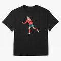 Cristiano Ronaldo Oversized T-Shirt Honor Football Greatness during Global Football Passion for FIFA World Cup 2026 Group Stage, Celebrating Neymar, Portugal, Champion Mindset, Group Stage Buzz, Knockout Tension and Passionate Fan Culture; Ideal