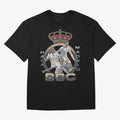 BBC of Real Madrid Oversized T-Shirt Wear the Spirit of FIFA World Cup 2026 Capturing Neymar, Haaland and Cristiano Ronaldo, Portugal, Spain and Germany Energy, Vintage Soccer Flavor, Modern Football Stars, National Flags and Final Night Emotion;