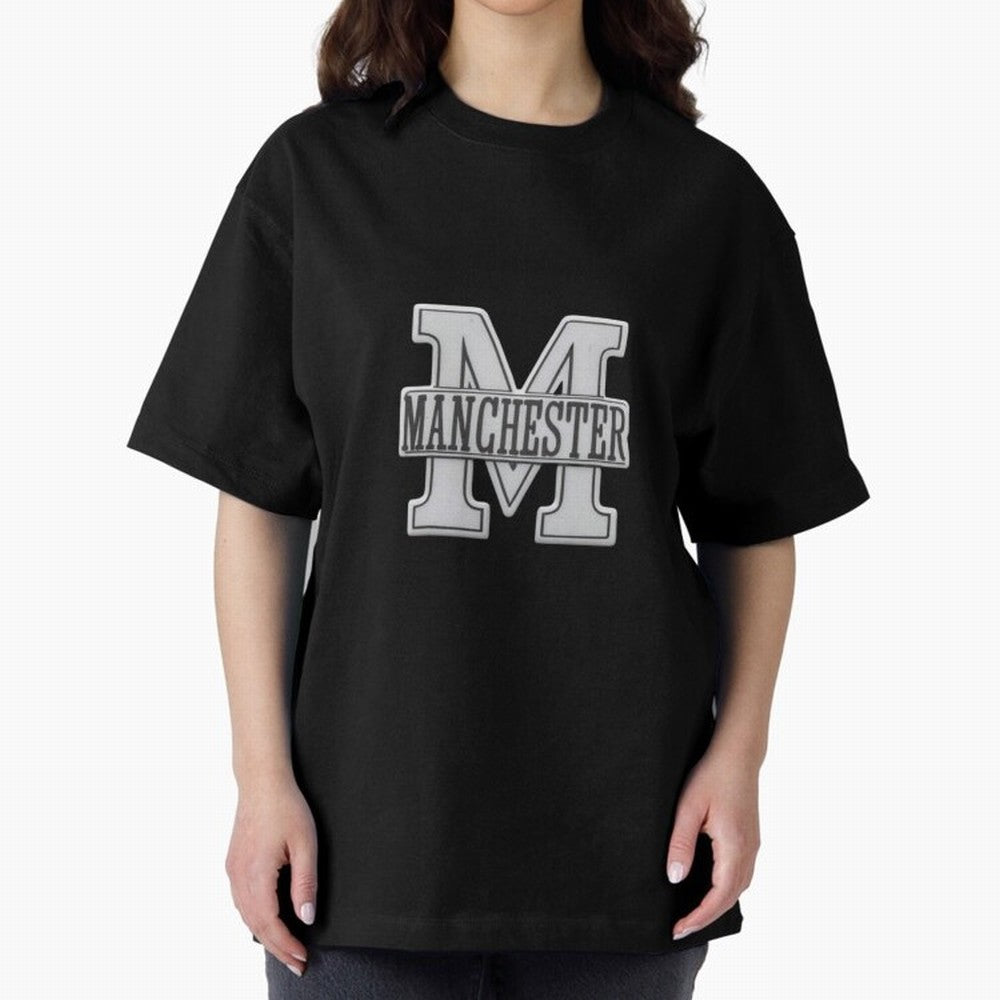 Manchester Oversized T-Shirt Turn Up for FIFA World Cup 2026 Filled with CR7 and Messi, England, France and Netherlands Energy, Classic Soccer Heritage, Championship Pressure, Fan Loyalty and International Pride; Perfect for Supporters Who Want