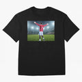 Ronaldo Oversized T-Shirt Support the Legends of Global Football Passion for FIFA World Cup 2026, Centered on Messi, England, Global Supporter Spirit, Legendary Goals, National Colors and Tournament Celebration; Ideal for Fans Who Follow Messi,