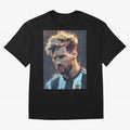 leo Messi Oversized T-Shirt Show Support during FIFA World Cup 2026 Spirit, with Argentina and Brazil, Neymar, Haaland and Cristiano Ronaldo, Retro Football Energy, Iconic Rivalries, Trophy Chase Drama and Stadium Atmosphere; Created for Match Day