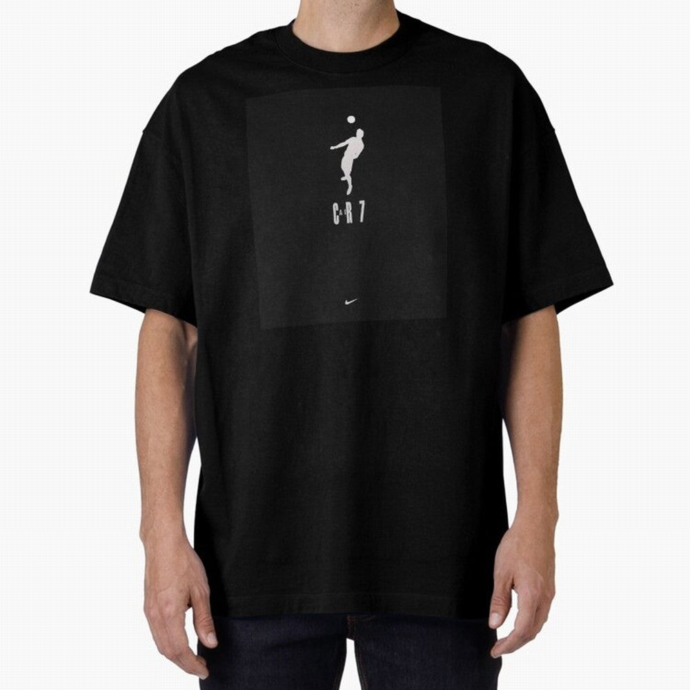 Cr7. Oversized T-Shirt Turn Up for Match Day Hype around FIFA World Cup 2026 USA Canada Mexico, Cristiano Ronaldo, Portugal, Spain and Germany, Retro Football Energy, Iconic Rivalries, Trophy Chase Drama and Stadium Atmosphere; Created for Match