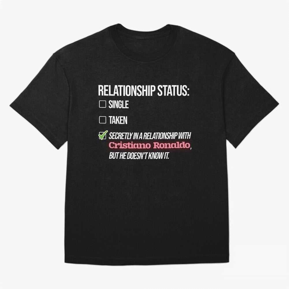 Relationship with Cristiano Ronaldo Oversized T-Shirt Back the Journey through Global Football Passion for FIFA World Cup 2026 Group Stage, Connected to CR7 and Messi, Germany, Match Day Excitement, Supporter Culture, Golden Goals and Global