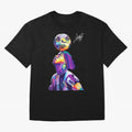 Ronaldinho Wpap Pop Art Oversized T-Shirt Relive the Noise and Pride of FIFA World Cup 2026 Spirit, Made for England, France and Netherlands, Neymar, Football Passion, Legendary Performances, Festival Vibes and Supporter Community; Perfect for