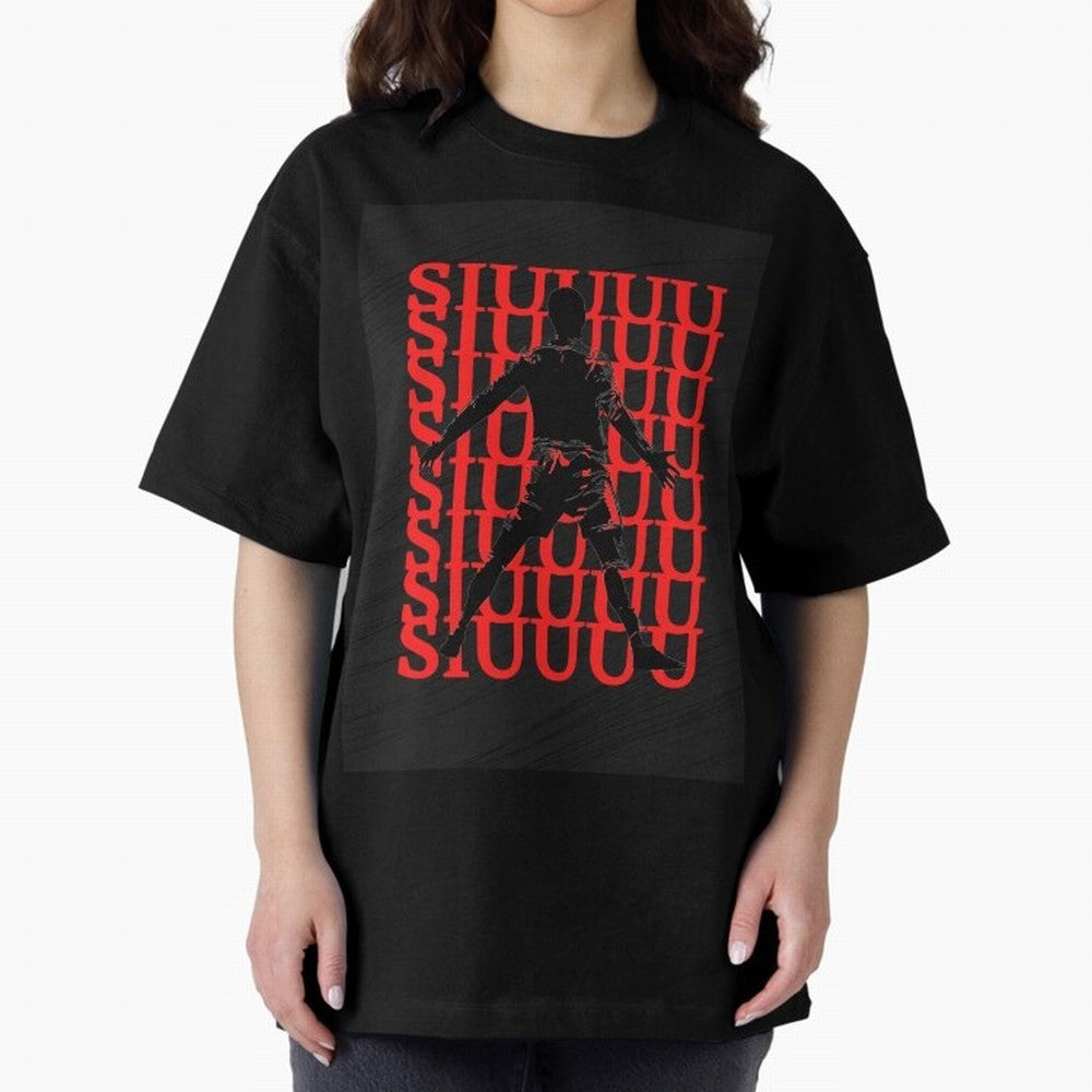 cristiano ronaldo siuuu Oversized T-Shirt Bring a Champion Mindset to FIFA World Cup 2026 Connected to Neymar, Haaland and Cristiano Ronaldo, Argentina and Brazil Energy, Supporter Pride, Iconic Celebrations, Legendary Names and Global Match Day