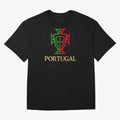 Portugal Tuga Gold Oversized T-Shirt Feel the Roar of Global Football Passion for FIFA World Cup 2026 USA Canada Mexico, Featuring Messi, Neymar and Mbappe, Germany, Championship Spirit, Famous Goals, Roaring Crowds and International Football