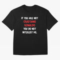 If you are not - Cristiano Ronaldo Oversized T-Shirt Represent Football Lovers during FIFA World Cup 2026 USA Canada Mexico Spirit, Inspired by Portugal, CR7, Classic Soccer Heritage, Championship Pressure, Fan Loyalty and International Pride;
