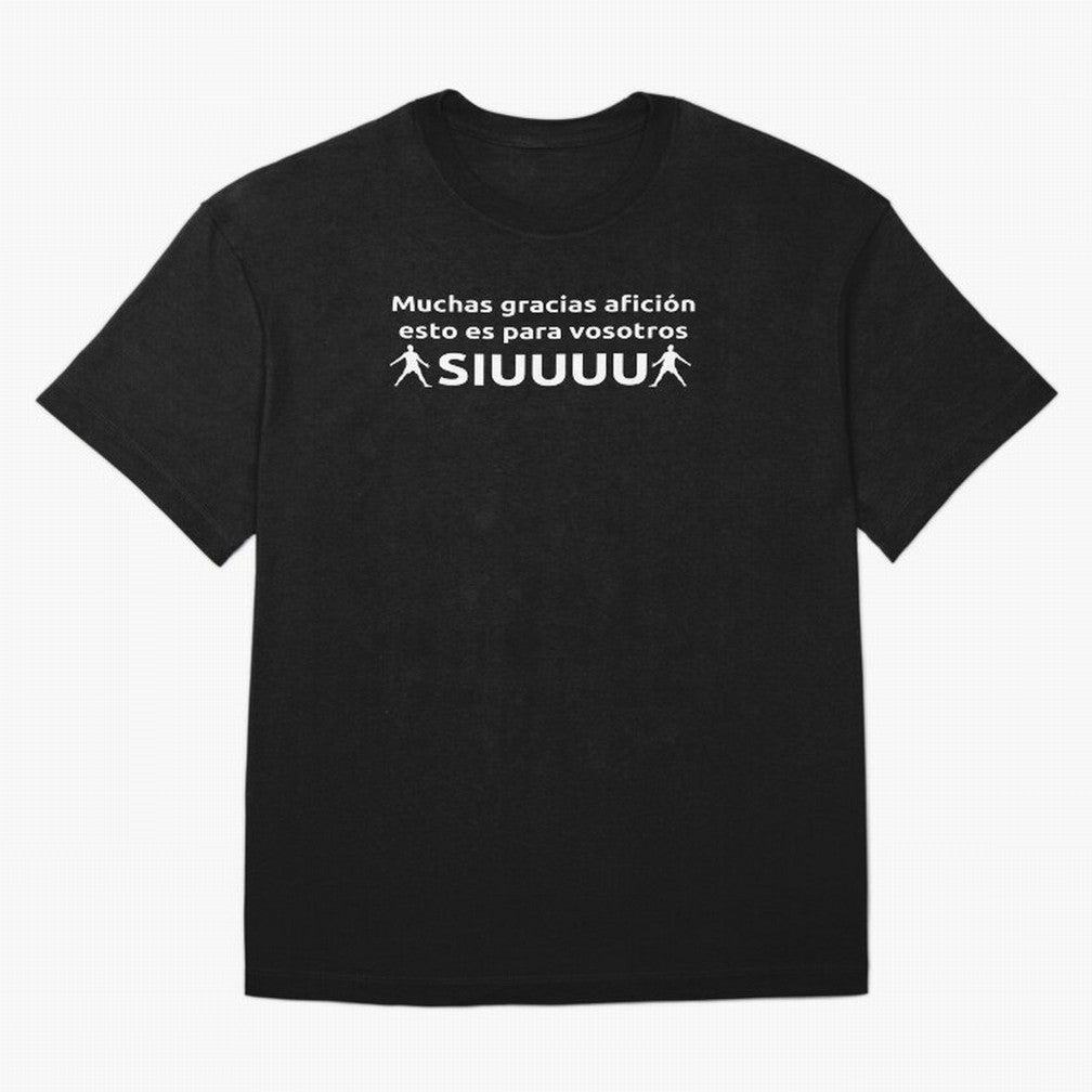 Muchas gracias afici¨®n, esto es para vosotros Siuuu Oversized T-Shirt Bring Champion Energy into FIFA World Cup 2026 USA Canada Mexico Driven by Messi, Neymar and Mbappe, Brazil Energy, Game Day Rituals, Football Legends, Country Pride and the