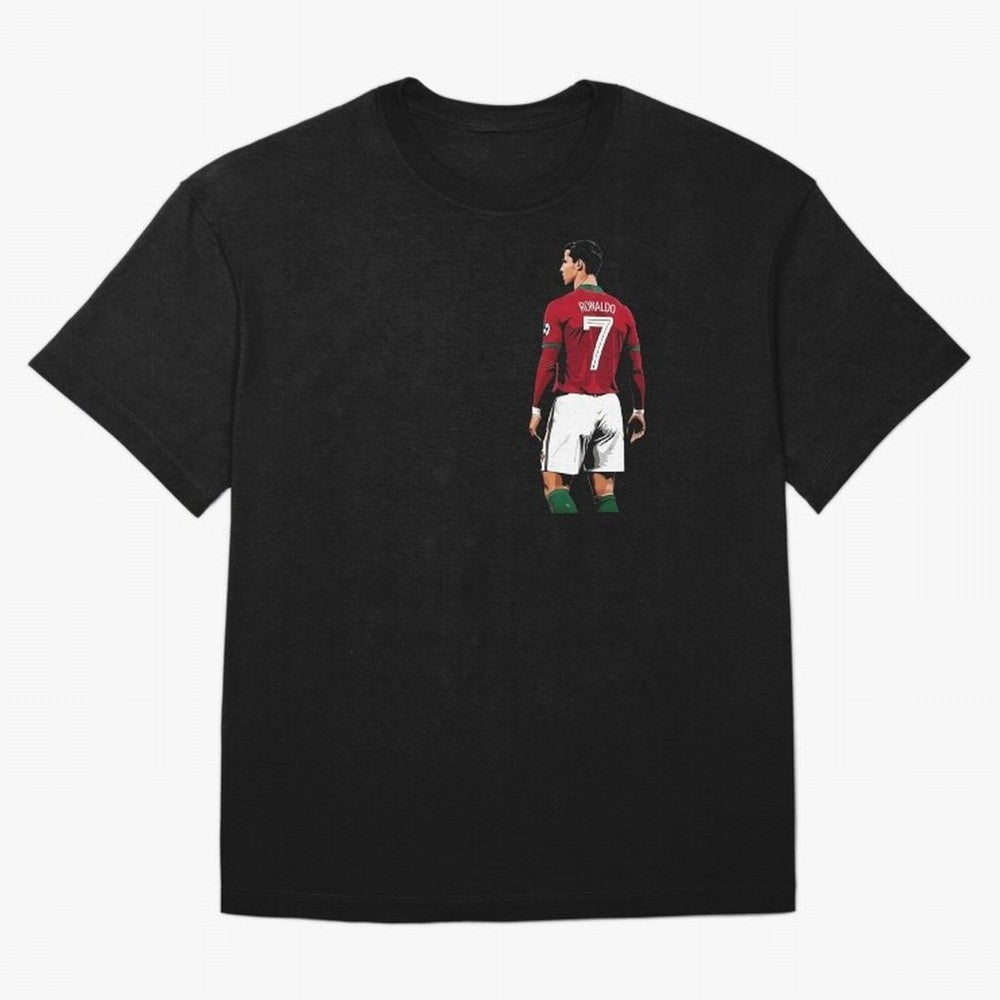 Cristiano Ronaldo inspired design Oversized T-Shirt Bring Match Day Fire to the FIFA World Cup 2026 USA Canada Mexico Journey through Haaland and Mbappe Highlights, Germany Pride, Football History, Final Match Energy, Crowd Noise and Once in a