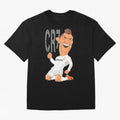 RONALDO Oversized T-Shirt Feel the Roar of Match Day Hype around FIFA World Cup 2026 USA Canada Mexico, Haaland, Spain, Match Day Excitement, Supporter Culture, Golden Goals and Global Football Passion; Perfect for Fans, Collectors, Family