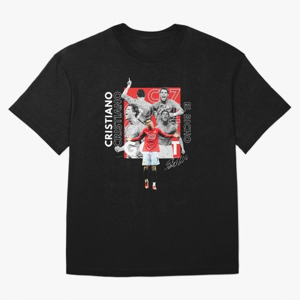 Cristiano Ronaldo CR7 Oversized T-Shirt Relive the Noise and Pride of the FIFA World Cup 2026 USA Canada Mexico Journey through Neymar, Haaland and Cristiano Ronaldo Highlights, England Pride, Stadium Memories, Football Loyalty, International