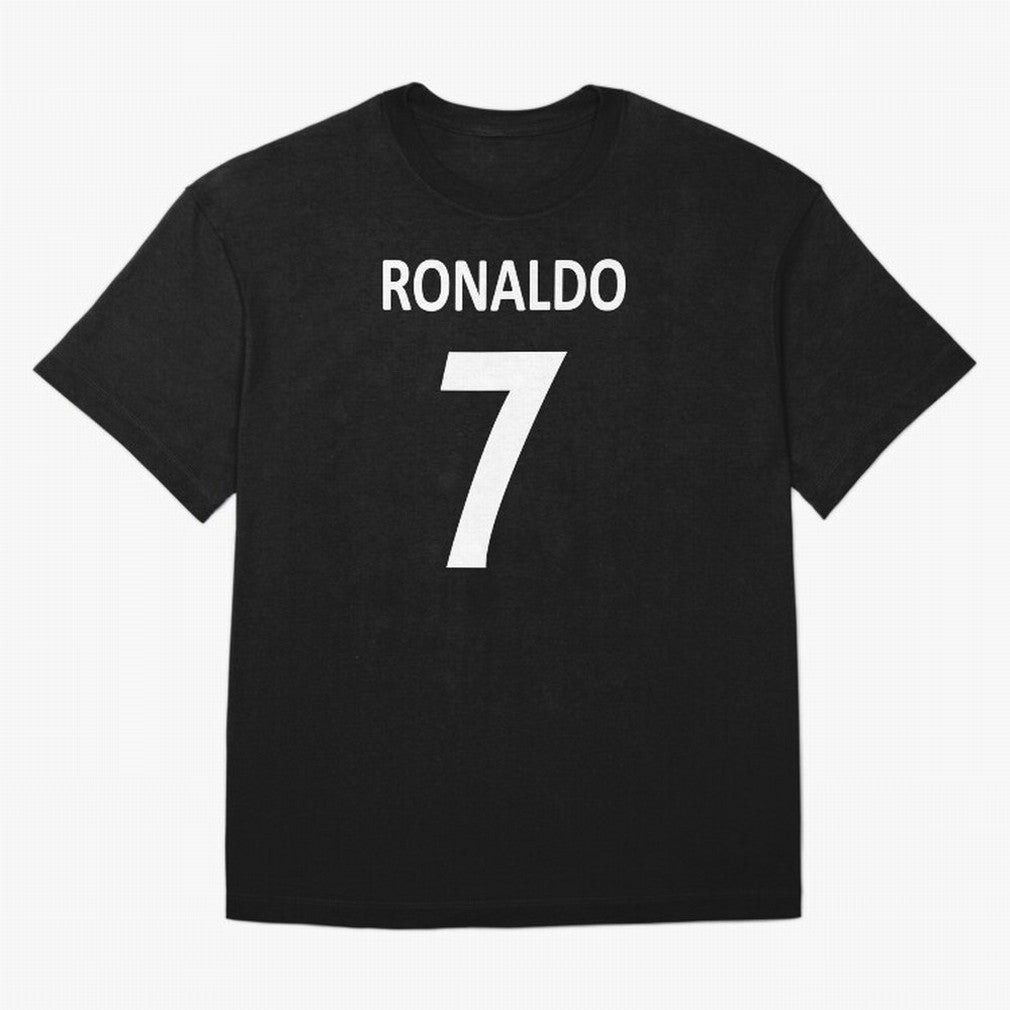 RONALDO NO.7 Oversized T-Shirt Bring Trophy Dreams to Global Football Passion for FIFA World Cup 2026 Group Stage, Featuring Haaland and Mbappe, Argentina, France and Brazil, Worldwide Fan Energy, Dramatic Goals, Stadium Lights and Championship