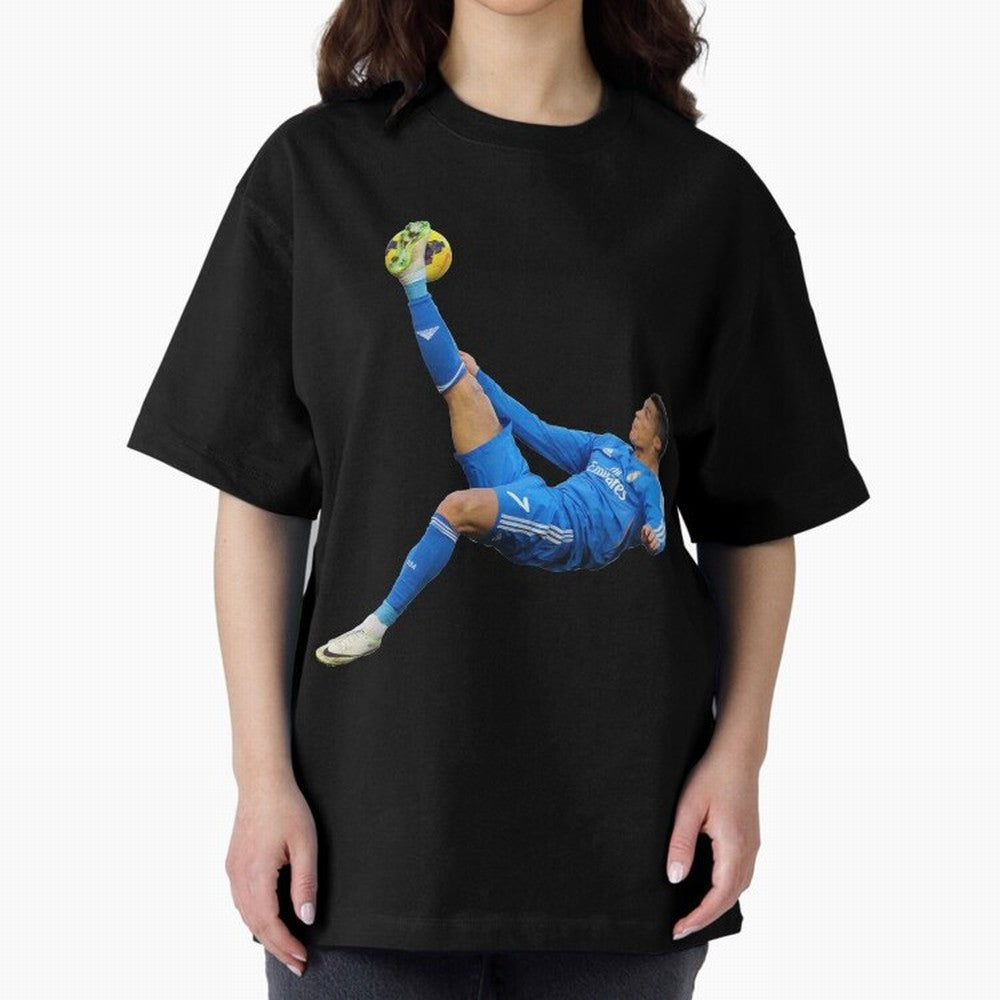 cristiano ronaldo Oversized T-Shirt Share the Excitement of FIFA World Cup 2026 USA Canada Mexico Spirit, Filled with Argentina, Mbappe and Neymar, Retro Football Energy, Iconic Rivalries, Trophy Chase Drama and Stadium Atmosphere; Ideal for