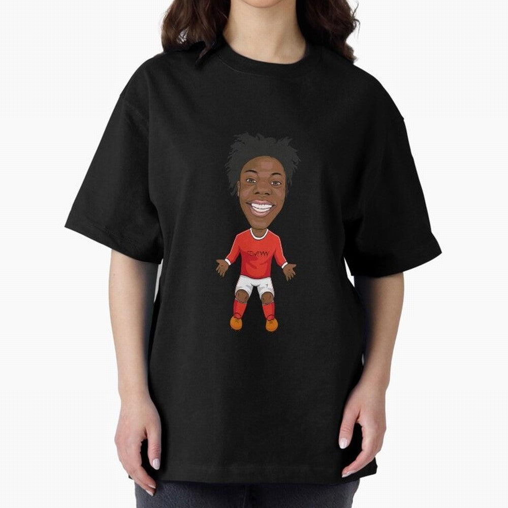 ISHOWSPEED-SEWEY Oversized T-Shirt Join the Global Buzz around FIFA World Cup 2026 USA Canada Mexico Driven by Haaland and Mbappe, England, France and Netherlands Energy, Worldwide Fan Energy, Dramatic Goals, Stadium Lights and Championship