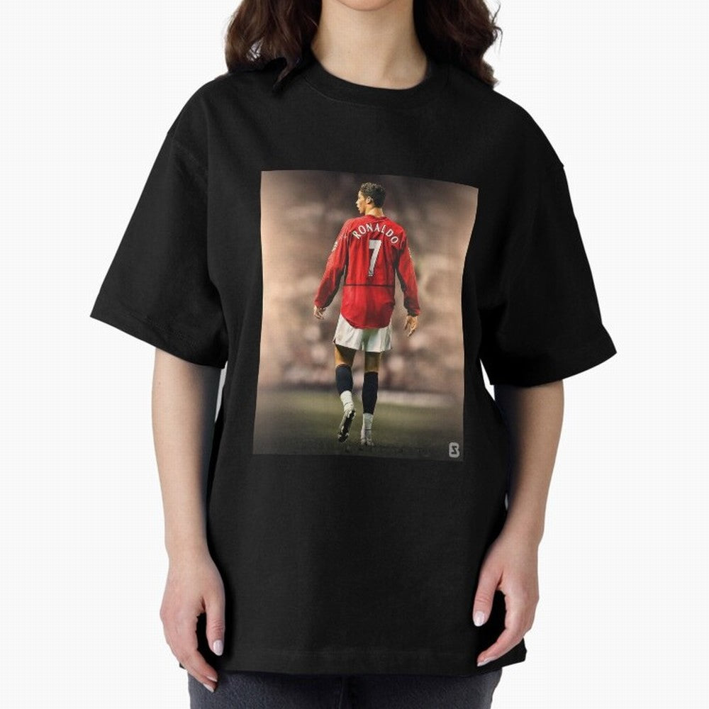 ronaldo Oversized T-Shirt Bring Retro Soccer Energy to FIFA World Cup 2026 Spirit, Highlighting Spain, CR7, Stadium Chants, National Pride, Trophy Dreams and Unforgettable Football Memories; Made for Collectors Who Enjoy Iconic Players, Country