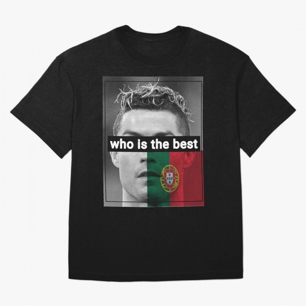 ronaldo Oversized T-Shirt Build Global Football Passion for FIFA World Cup 2026 USA Canada Mexico, with Haaland and Mbappe, Argentina and Brazil, Game Day Rituals, Football Legends, Country Pride and the Road to the Final; Perfect for Fans,