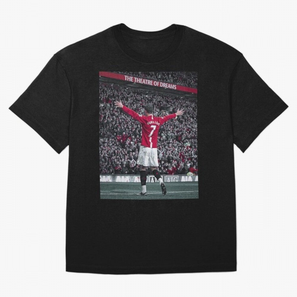 Cristiano Ronaldo Manchester United Oversized T-Shirt Relive Legendary Nights from FIFA World Cup 2026 USA Canada Mexico Spirit, Driven by Argentina and Brazil, Messi and Cristiano Ronaldo, Champion Mindset, Group Stage Buzz, Knockout Tension and