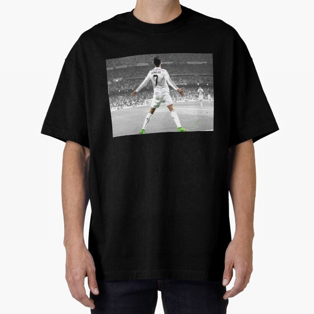 Cristiano Ronaldo 7 Oversized T-Shirt Feel International Energy from the FIFA World Cup 2026 Journey through Messi, Neymar and Mbappe Highlights, Spain and Netherlands Pride, Stadium Chants, National Pride, Trophy Dreams and Unforgettable Football