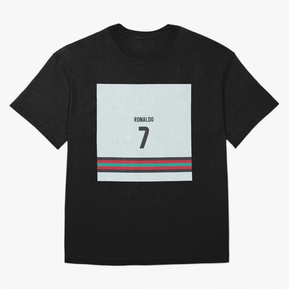 Cristiano Ronaldo Portugal Away Oversized T-Shirt Show Your Stadium Side during Match Day Hype around FIFA World Cup 2026 USA Canada Mexico, CR7 and Messi, England, Supporter Pride, Iconic Celebrations, Legendary Names and Global Match Day Energy;