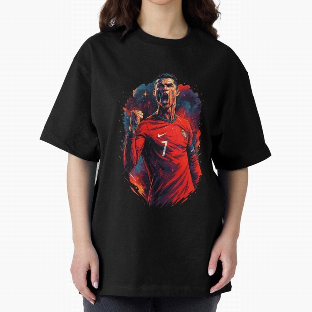 cr7 the legend Oversized T-Shirt Show Support during FIFA World Cup 2026 Group Stage with Messi, France and Portugal Energy, Classic Soccer Heritage, Championship Pressure, Fan Loyalty and International Pride; Made for Collectors Who Enjoy Iconic