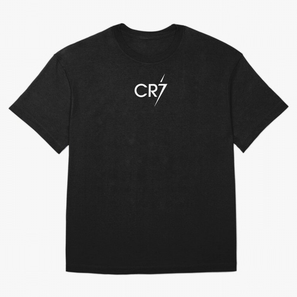 CR7 Oversized T-Shirt Follow the Final Road of Global Football Passion for FIFA World Cup 2026 USA Canada Mexico, Driven by Cristiano Ronaldo, Haaland and CR7, Brazil, Vintage Soccer Flavor, Modern Football Stars, National Flags and Final Night