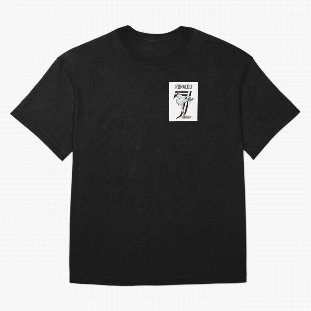 RONALDO CRISTIANO 7 Oversized T-Shirt Fuel Your Fan Pride for FIFA World Cup 2026 USA Canada Mexico Celebrating Mbappe and Neymar, Brazil, Portugal and Argentina Energy, Championship Spirit, Famous Goals, Roaring Crowds and International Football