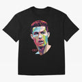 Cristiano Ronaldo Pop Art Portrait Oversized T-Shirt Keep the Legacy of Match Day Hype around FIFA World Cup 2026 USA Canada Mexico, Cristiano Ronaldo, Haaland and CR7, England and Germany, Game Day Rituals, Football Legends, Country Pride and the