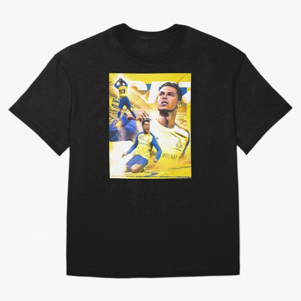 legend footballer yellow Oversized T-Shirt Celebrate Classic Football Spirit in FIFA World Cup 2026 USA Canada Mexico for Fans of Haaland and England, Bringing Football Festival Excitement, Trophy Ambitions, Country Rivalries and Star Player Buzz;