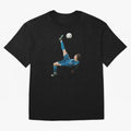 freestyle over head kick Oversized T-Shirt Turn Every Weekend Toward Match Day Hype around FIFA World Cup 2026 Group Stage, Mbappe and Neymar, France and Portugal, Vintage Soccer Flavor, Modern Football Stars, National Flags and Final Night