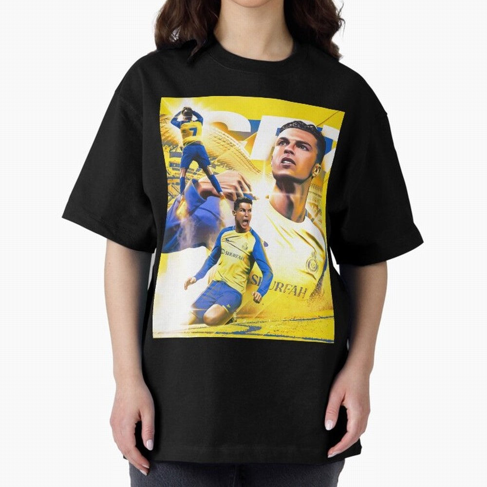 Cr7 Al Nassr Oversized T-Shirt Join the Global Buzz around FIFA World Cup 2026 Group Stage Inspired by Mbappe and Neymar, England and Germany Energy, Game Day Rituals, Football Legends, Country Pride and the Road to the Final; Great for Watch