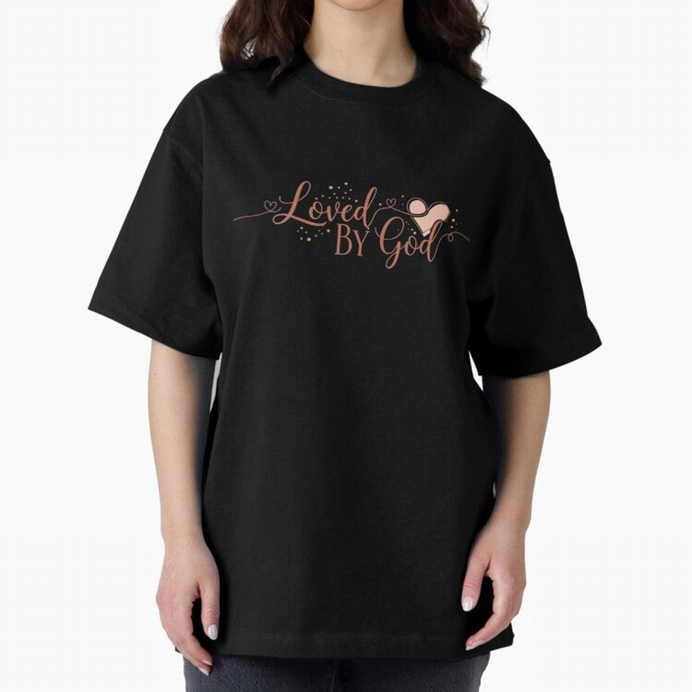 Loved by God Oversized T-Shirt Bring Retro Soccer Energy to FIFA World Cup 2026 Group Stage Built around Haaland and Mbappe, Portugal, Spain and Germany Energy, Worldwide Fan Energy, Dramatic Goals, Stadium Lights and Championship Celebrations;