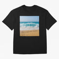 WALK BY FAITH - Through the Storm - Ocean Wave Art Oversized T-Shirt Honor the Football Icons of Match Day Hype around FIFA World Cup 2026 Group Stage, Mbappe, France, Global Supporter Spirit, Legendary Goals, National Colors and Tournament