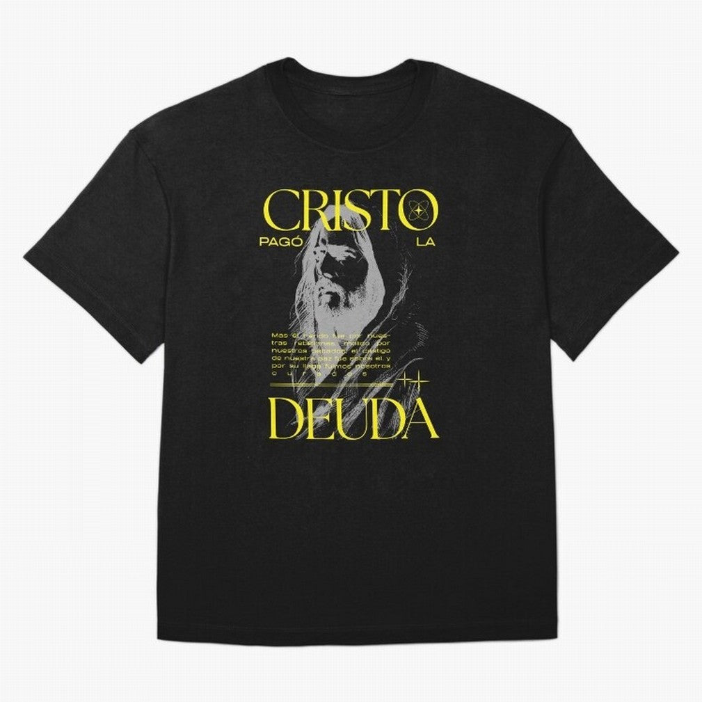 Cristo Pag¨® la Deuda - Isa¨ªas 53:5 Streetwear Style Oversized T-Shirt Celebrate National Team Dreams in Global Football Passion for FIFA World Cup 2026, Driven by Neymar, Haaland and Cristiano Ronaldo, Argentina and Brazil, Tournament Hype,