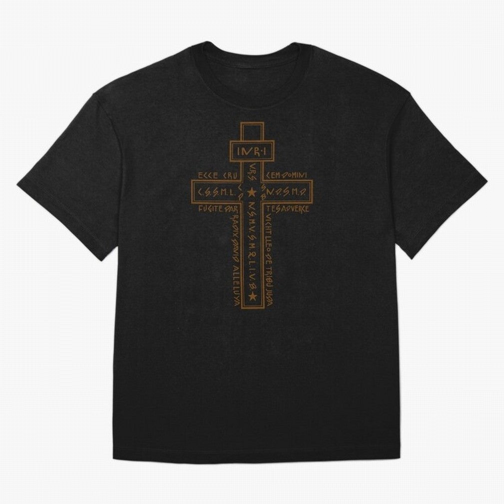 Cruz del Santo Padre Benito 2 Oversized T-Shirt Celebrate Every Goal in FIFA World Cup 2026 USA Canada Mexico with Mbappe and Neymar, Portugal, Spain and Germany Energy, Sports Nostalgia, International Competition, Famous Players and Unforgettable