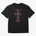 Cruz Ang¨¦lica de Santo Tom¨¢s de Aquino Red n White Oversized T-Shirt Support Iconic Players in FIFA World Cup 2026 Filled with Haaland and Mbappe, Netherlands Energy, Goal Celebration Energy, Supporter Heritage, Football Icons and Worldwide