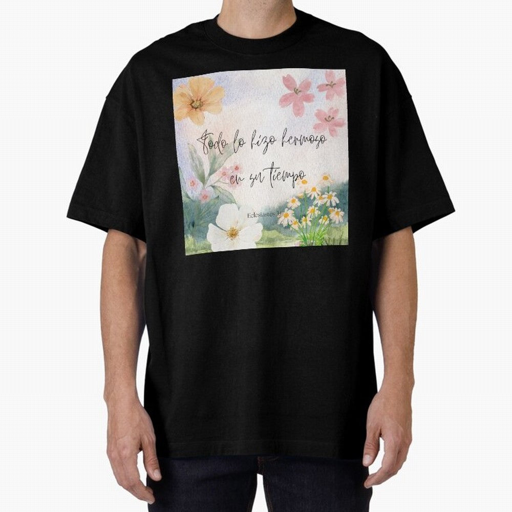 Christian Bible Verse Spanish Art Oversized T-Shirt Celebrate the Next Chapter of the FIFA World Cup 2026 Journey through Mbappe and Neymar Highlights, Brazil Pride, Champion Mindset, Group Stage Buzz, Knockout Tension and Passionate Fan Culture;