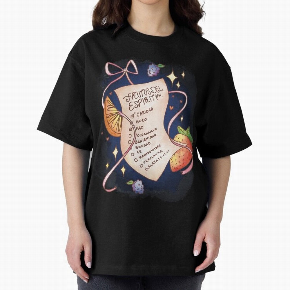Chrisitian Frutos del Espiritu, Cristiano, Iglesia, Religioso Oversized T-Shirt Join Supporters Worldwide for Match Day Hype around FIFA World Cup 2026, Neymar, Argentina and Brazil, Football Festival Excitement, Trophy Ambitions, Country Rivalries