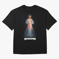 Imagen de la Divina Misericordia, JES¨²S EN T¨ª CONF¨ªO regalos cat¨®licos y cristianos, Oversized T-Shirt Carry National Pride through FIFA World Cup 2026 USA Canada Mexico Capturing Mbappe and Neymar, Spain Energy, Retro Football Energy, Iconic