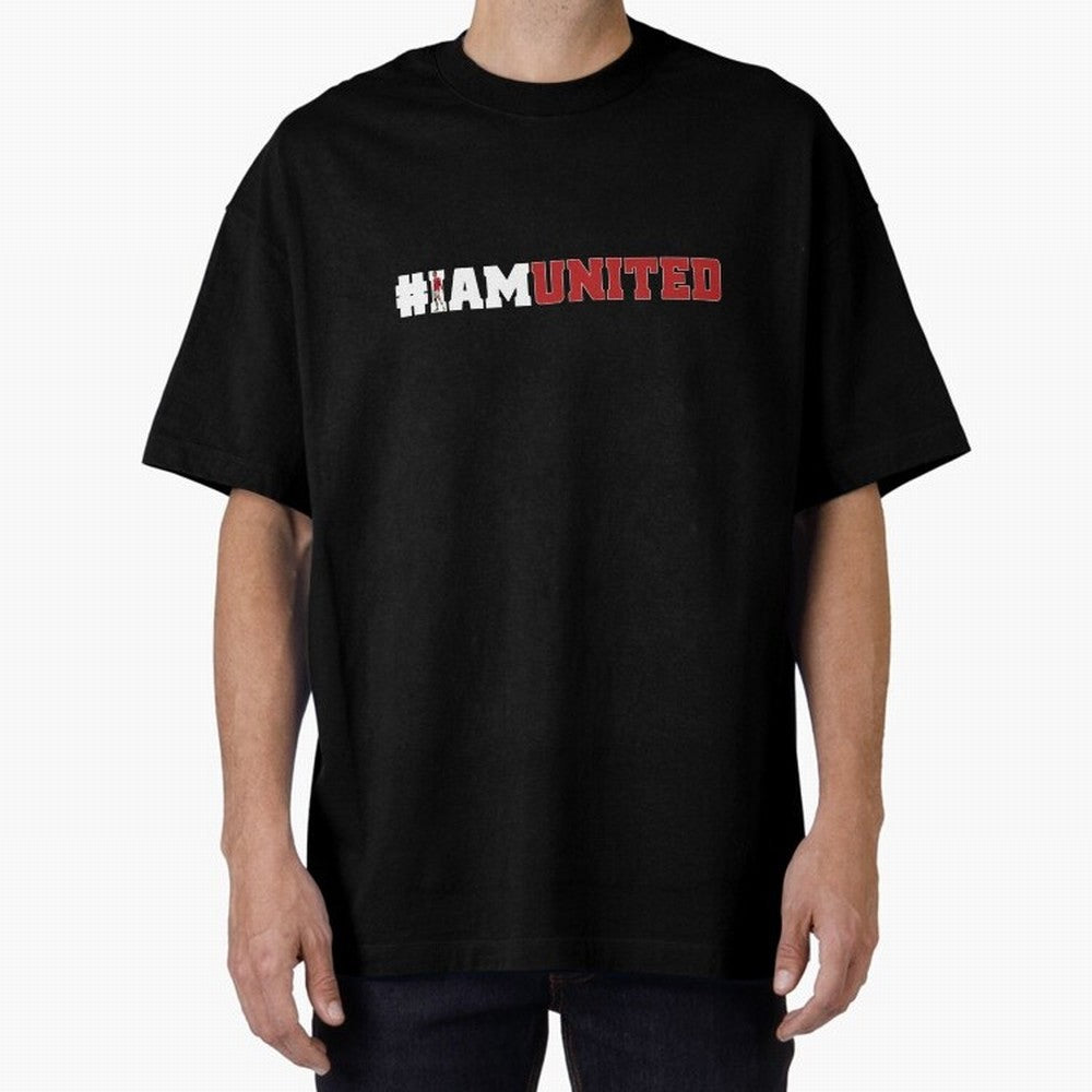 I am United Oversized T-Shirt Showcase the FIFA World Cup 2026 Group Stage Journey through Mbappe and Neymar Highlights, England Pride, Game Day Rituals, Football Legends, Country Pride and the Road to the Final; Made for Collectors Who Enjoy