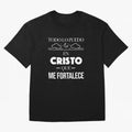 Mensajes Biblicos Espa?ol Todo Lo Puedo En Cristo Oversized T-Shirt Live for the Drama of Match Day Hype around FIFA World Cup 2026, Messi, Neymar and Mbappe, Brazil, Worldwide Fan Energy, Dramatic Goals, Stadium Lights and Championship