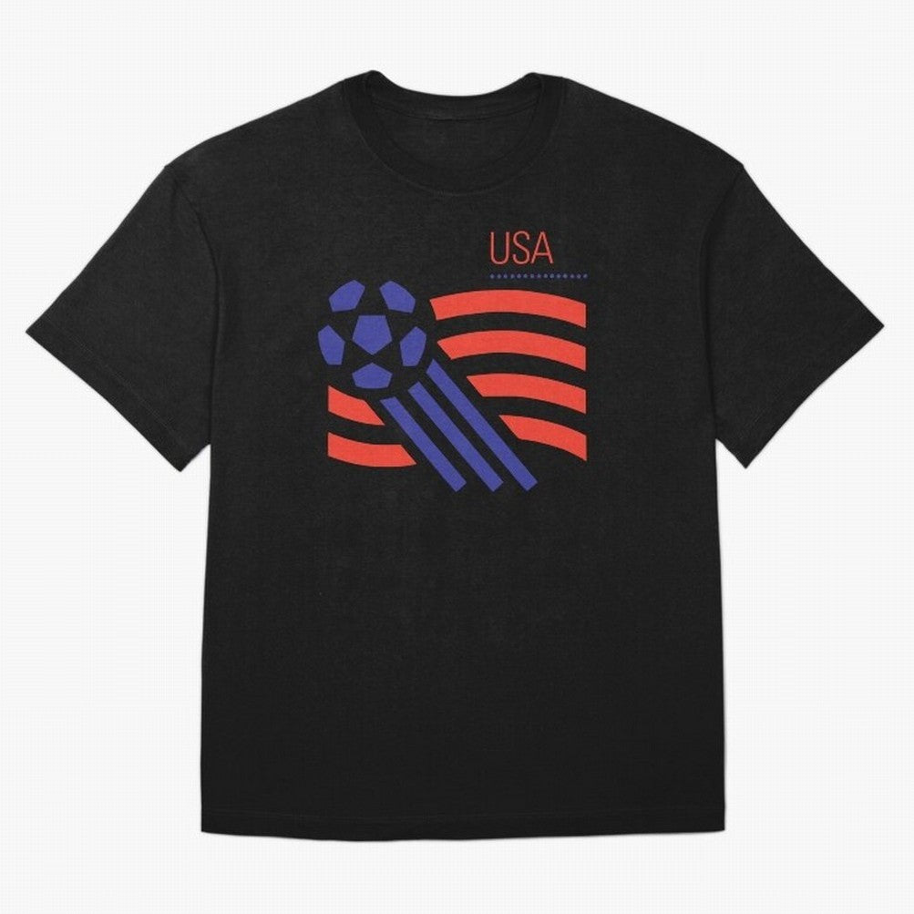 World USA 94 Oversized T-Shirt Celebrate Fan Culture around the FIFA World Cup 2026 Group Stage Journey through Haaland and Mbappe Highlights, Brazil Pride, Football History, Final Match Energy, Crowd Noise and Once in a Lifetime Moments; Created