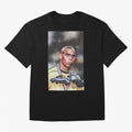 Ronaldo Luis Nazario de Lima Art Oversized T-Shirt Treasure Match Day Hype around FIFA World Cup 2026 Group Stage, Messi, Brazil, Tournament Hype, Historic Matchups, Family Viewing Parties and Global Sports Pride; Made for Die Hard Supporters,