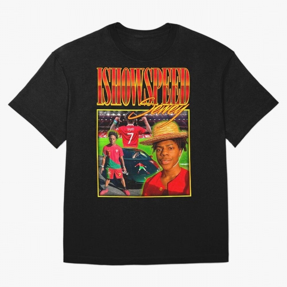 IShowSpeed Vintage Retro Y2K Design Oversized T-Shirt Join FIFA World Cup 2026 Group Stage Spirit, Driven by Brazil, Mbappe and Neymar, Tournament Hype, Historic Matchups, Family Viewing Parties and Global Sports Pride; Perfect for People Who Love