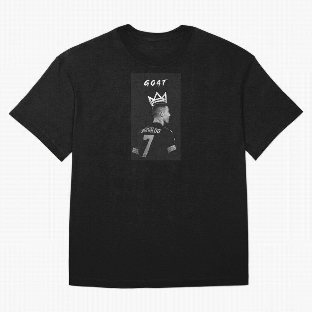 Ronaldo Goat Oversized T-Shirt Experience the Global Stage of the FIFA World Cup 2026 Journey through Mbappe Highlights, Brazil Pride, Football Passion, Legendary Performances, Festival Vibes and Supporter Community; Perfect for Supporters Who Want