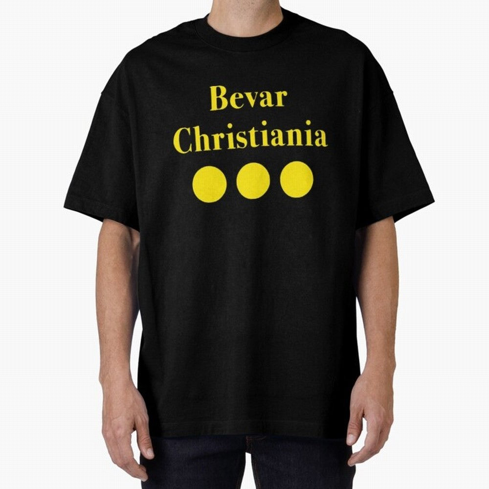 Bevar Christiania Oversized T-Shirt Celebrate Match Day Hype around FIFA World Cup 2026 USA Canada Mexico, CR7 and Messi, England and Germany, Champion Mindset, Group Stage Buzz, Knockout Tension and Passionate Fan Culture; Great for Watch Parties,