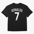 Ronaldo 7 Oversized T-Shirt Mark the FIFA World Cup 2026 Group Stage Journey through Neymar, Haaland and Cristiano Ronaldo Highlights, Brazil, Portugal and Argentina Pride, Vintage Soccer Flavor, Modern Football Stars, National Flags and Final