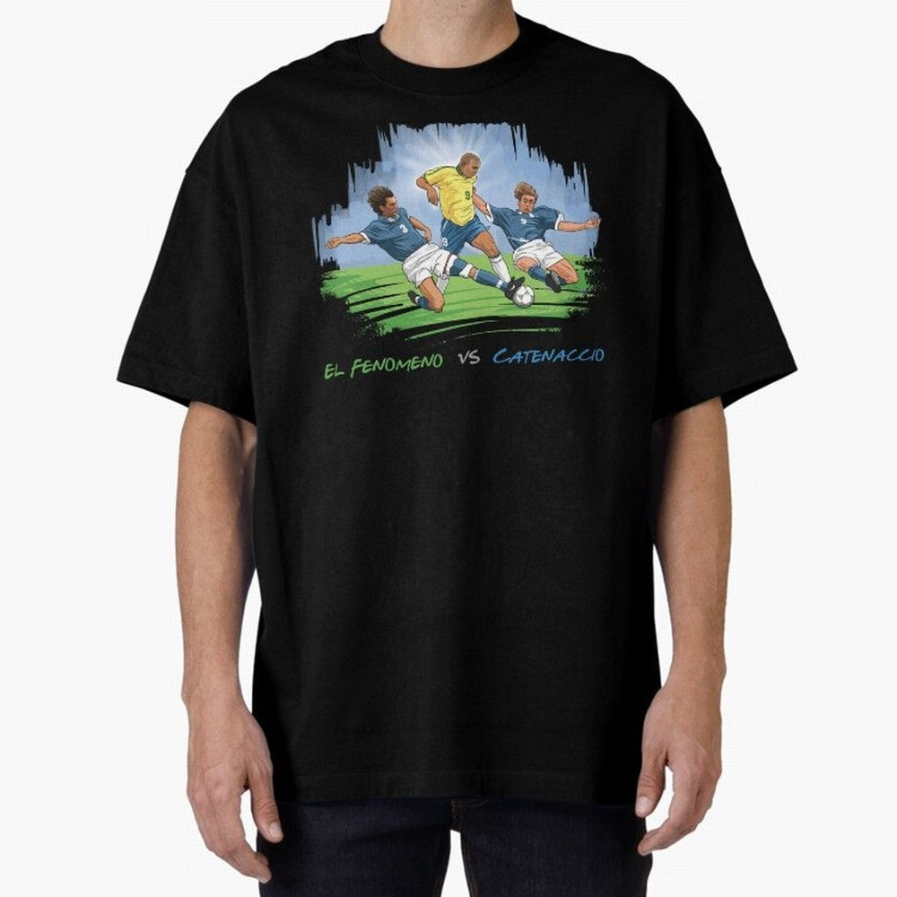 El Fenomeno Ronaldo Luis Nazario de Lima Oversized T-Shirt Make Game Day About the FIFA World Cup 2026 USA Canada Mexico Journey through Neymar Highlights, England and Germany Pride, Soccer Culture, Superstar Moments, National Team Dreams and